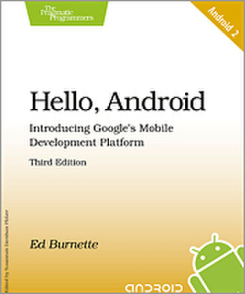 O'Reilly Hello, Android, Third Edition 300страниц руководство пользователя для ПО