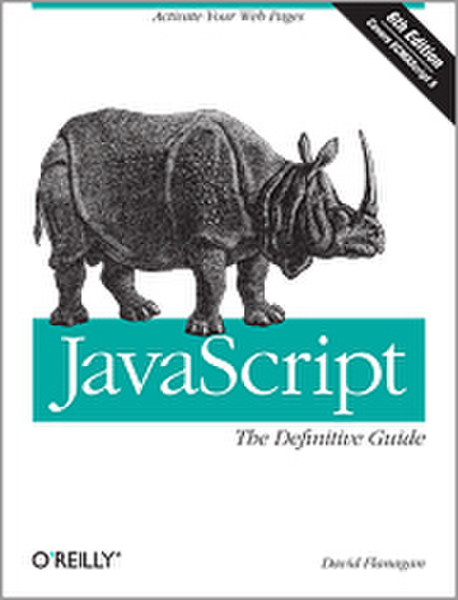 O'Reilly JavaScript: The Definitive Guide, Sixth Edition 1100pages software manual