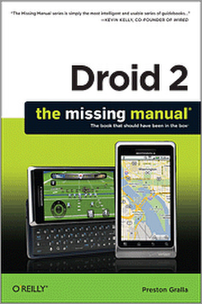 O'Reilly Droid 2: The Missing Manual 400pages software manual