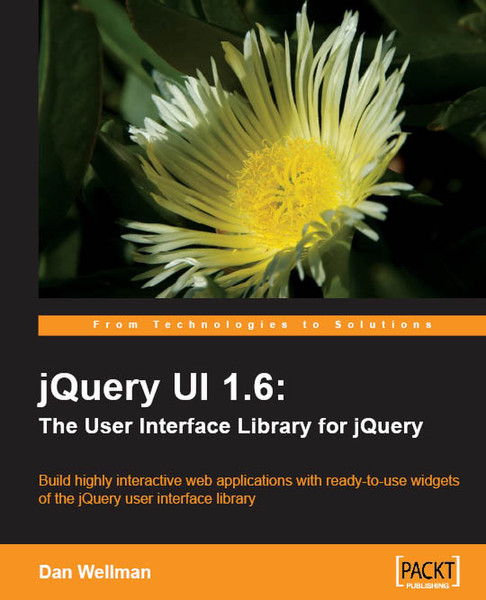 Packt jQuery UI 1.6: The User Interface Library for jQuery 440страниц руководство пользователя для ПО