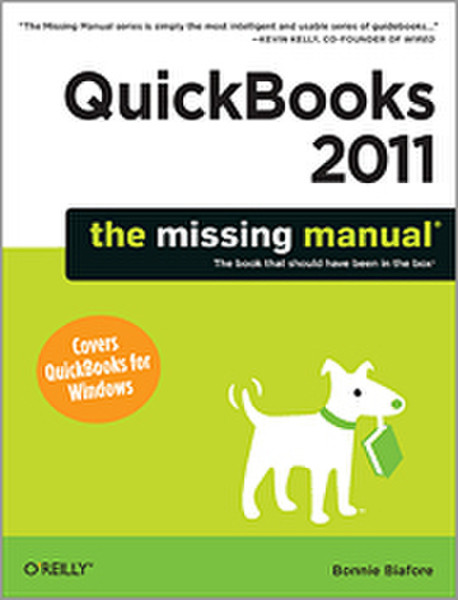 O'Reilly QuickBooks 2011: The Missing Manual 720страниц руководство пользователя для ПО