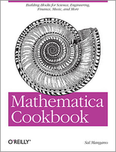 O'Reilly Mathematica Cookbook 832pages software manual