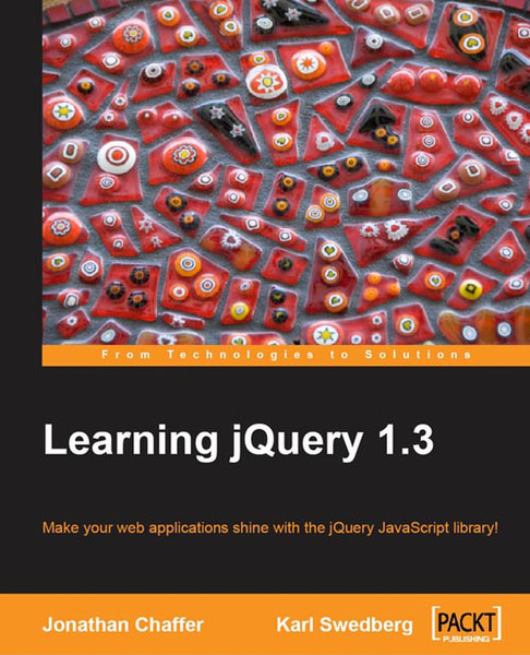 Packt Learning jQuery 1.3 444pages software manual