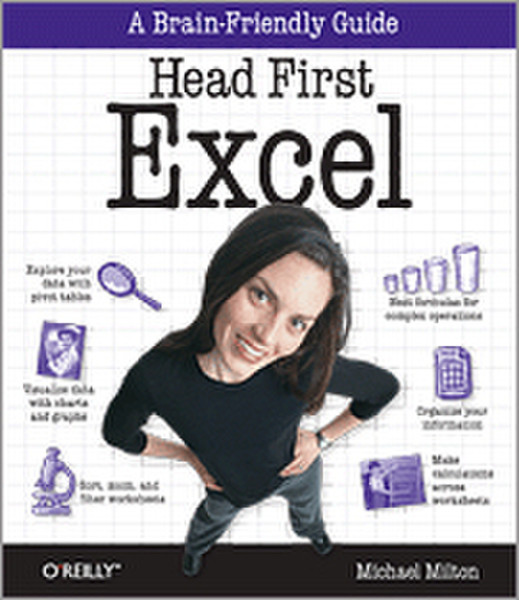 O'Reilly Head First Excel 448страниц руководство пользователя для ПО