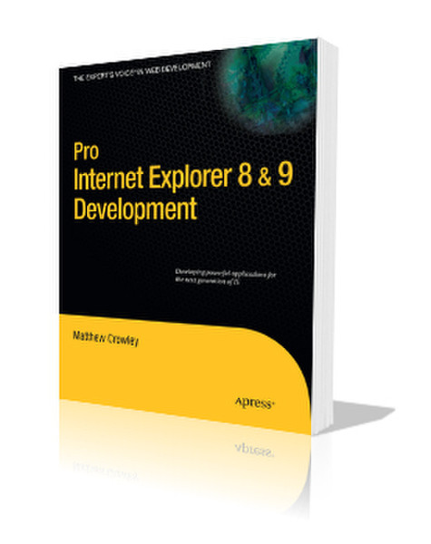 Apress Pro Internet Explorer 8 & 9 Development 424страниц руководство пользователя для ПО