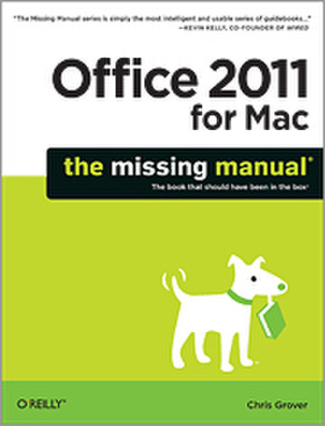 O'Reilly Office 2011 for Macintosh: The Missing Manual 816Seiten Software-Handbuch