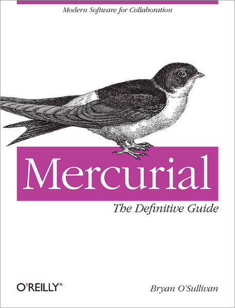 O'Reilly Mercurial: The Definitive Guide 288страниц руководство пользователя для ПО