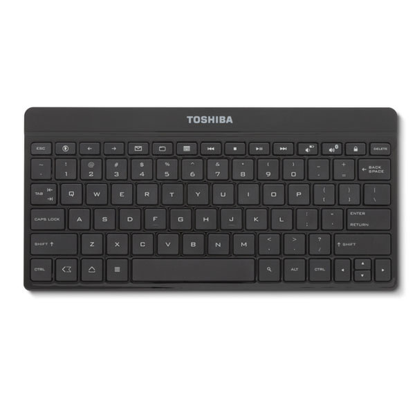 Toshiba PA3959U-1ETB Bluetooth QWERTY Черный клавиатура для мобильного устройства