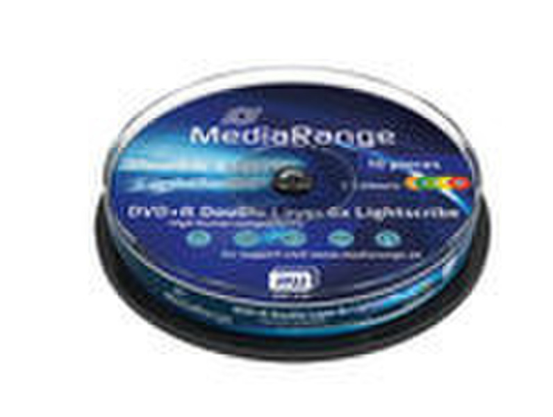 MediaRange MR473 8.5GB DVD+R 10pc(s) blank DVD