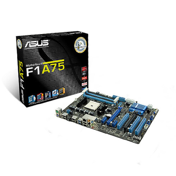 ASUS F1A75 AMD A75 Socket FM1 ATX материнская плата
