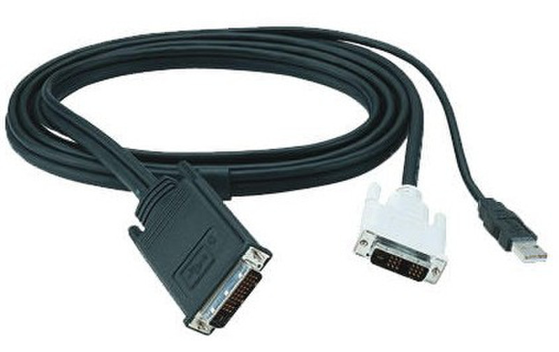 Infocus M1>DVI & USB cable 2m Schwarz