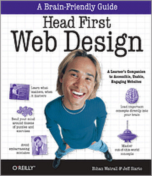 O'Reilly Head First Web Design 498pages software manual