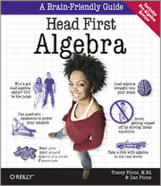 O'Reilly Head First Algebra 560страниц руководство пользователя для ПО