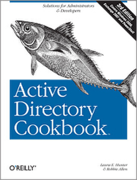 O'Reilly Active Directory Cookbook, Third Edition 1088pages software manual