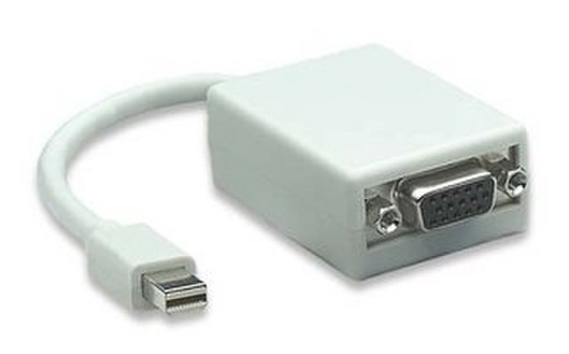 Manhattan 322508 Mini-DisplayPort VGA Белый кабельный разъем/переходник
