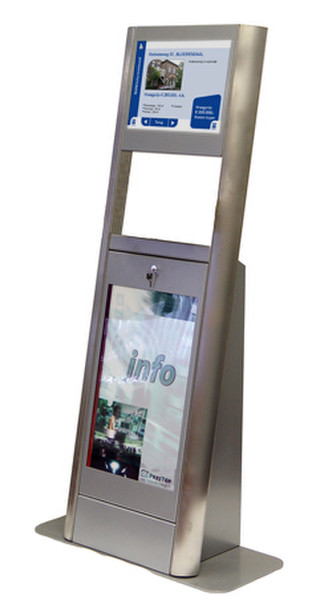 PresTop D-317-TS 17Zoll 1280 x 1024Pixel Kiosk Grau Touchscreen-Monitor