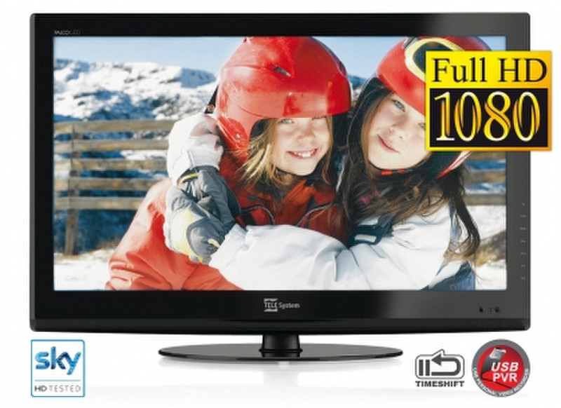 TELE System Palco22 LED03 21.5Zoll Full HD Schwarz LED-Fernseher