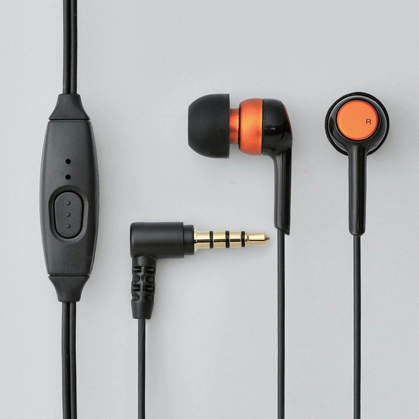Ednet 11225 Binaural im Ohr Orange Mobiles Headset
