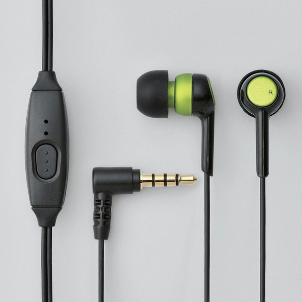 Ednet 11226 In-ear Binaural Green mobile headset