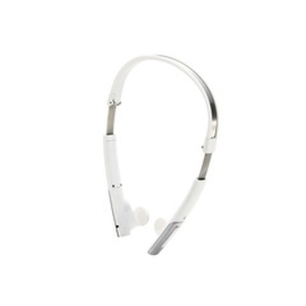 Ednet 11313 Binaural Kopfband Weiß Mobiles Headset