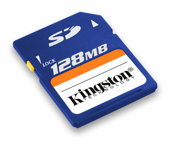 Kingston Technology SecureDigital Memory Card 128MB 0.125GB SD memory card