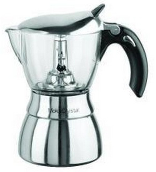 Bialetti Moka Crystal Edelstahl