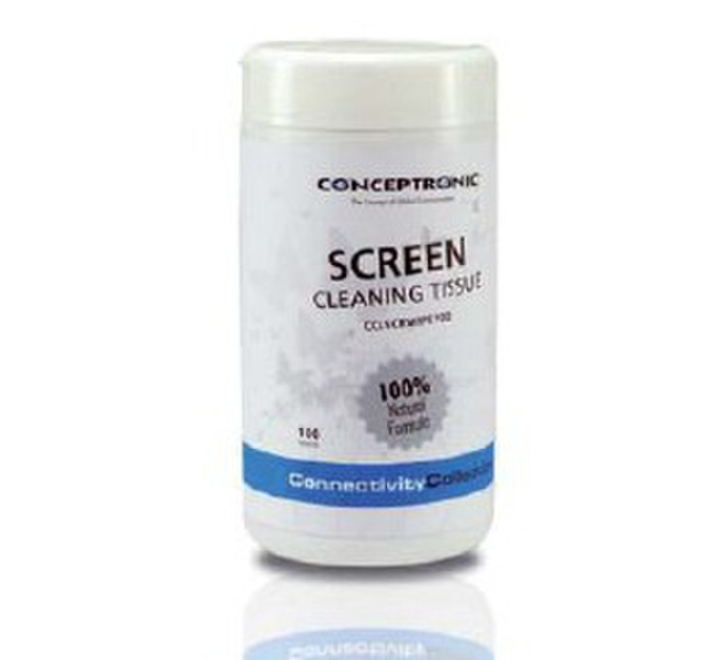 Conceptronic CCLSCRWIPE100 Equipment cleansing dry cloths