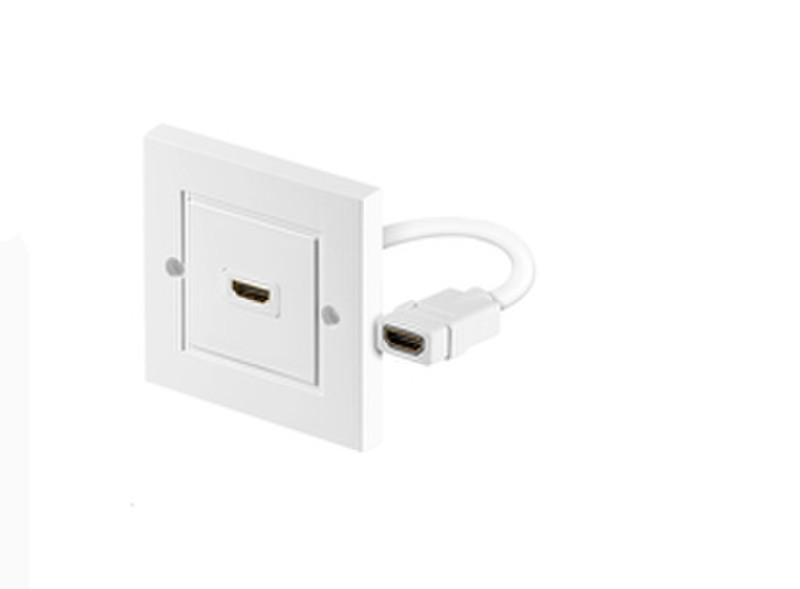 Microconnect HDMWALL1 HDMI White socket-outlet