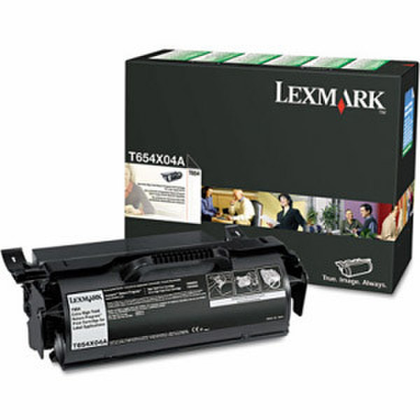 Lexmark T654X80G Cartridge 36000pages Black laser toner & cartridge
