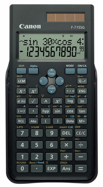 Canon F-715SG Desktop Scientific calculator Black