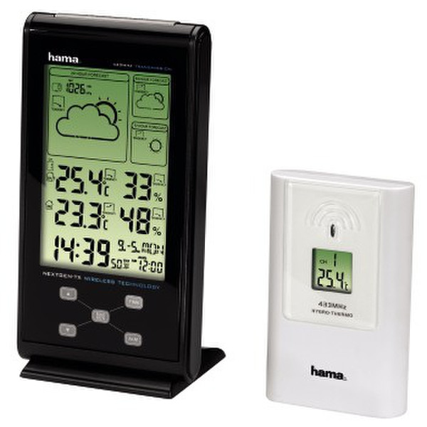 Hama EWS-385 Schwarz, Silber Wetterstation