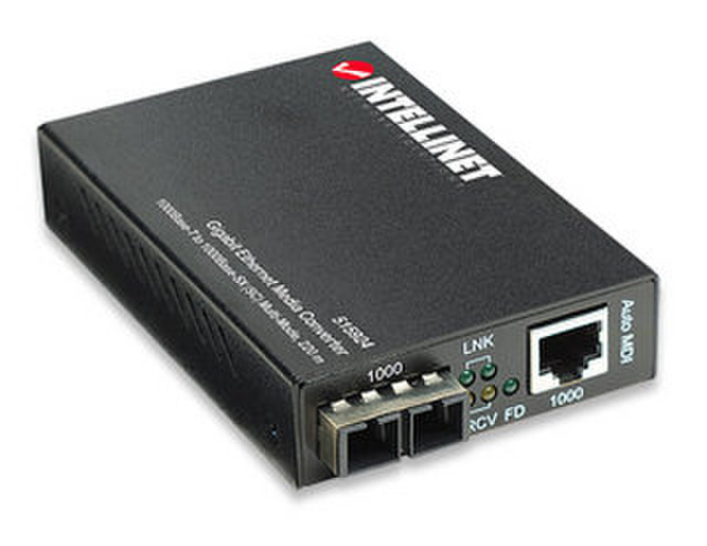 Intellinet 515924 850nm network media converter
