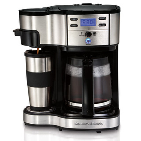 Hamilton Beach 49980Z Drip coffee maker 12cups Black,Silver coffee maker