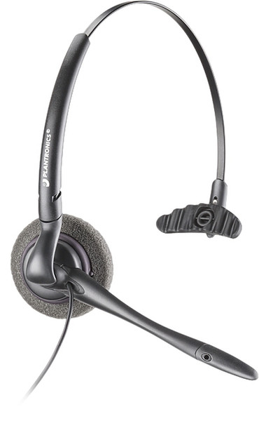 Plantronics H141N DuoSet® Noise-Canceling Monaural Black headset