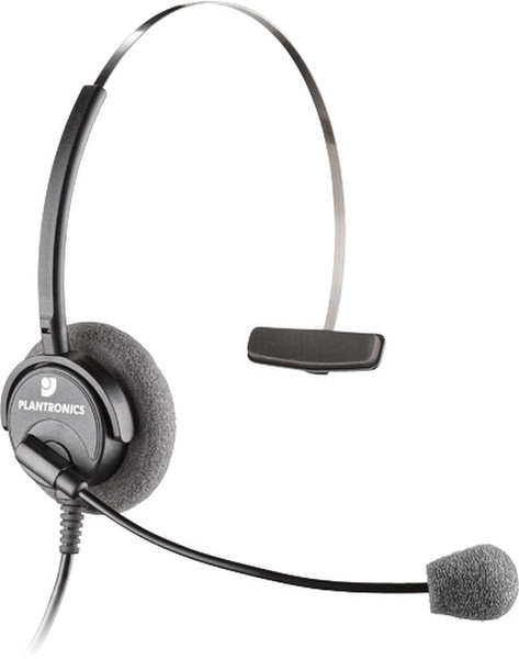 Plantronics H51N Supra® Monaural Noise-Canceling Monaural Black headset