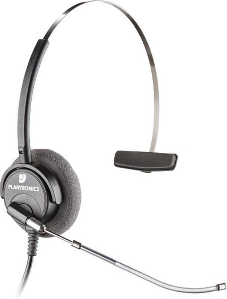 Plantronics H51 Supra® Voice Tube Monophon Schwarz Headset