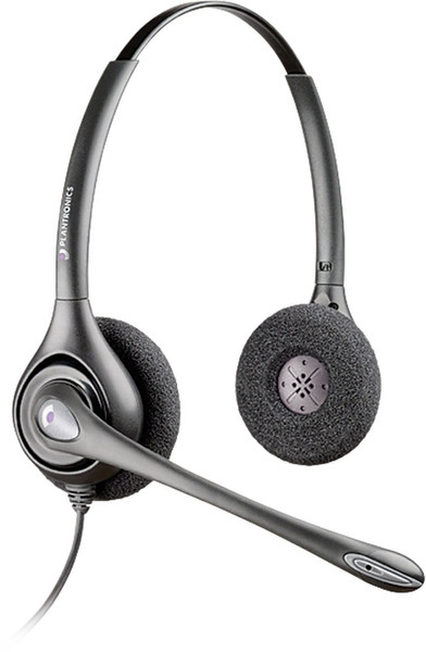 Plantronics H261N SupraPlus® Noise-Canceling Binaural Black headset