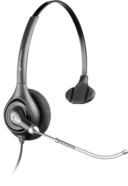 Plantronics H251 SupraPlus® Voice Tube Monophon Schwarz Headset