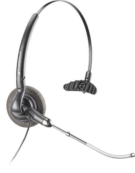 Plantronics H141 DuoSet® Voice Tube Монофонический Черный гарнитура