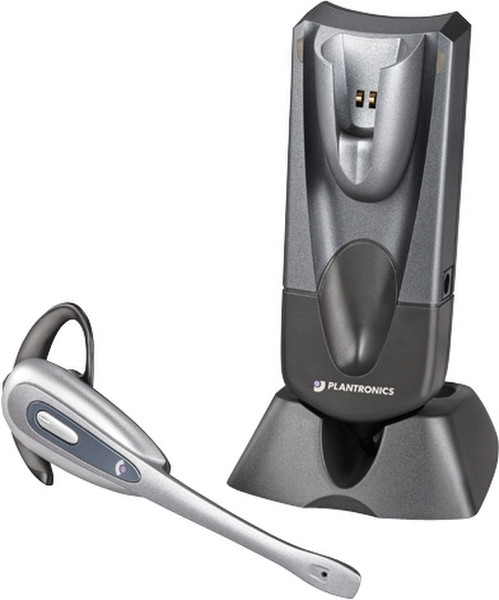 Plantronics CS50-USB Wireless Office Headset System Monophon Silber Headset