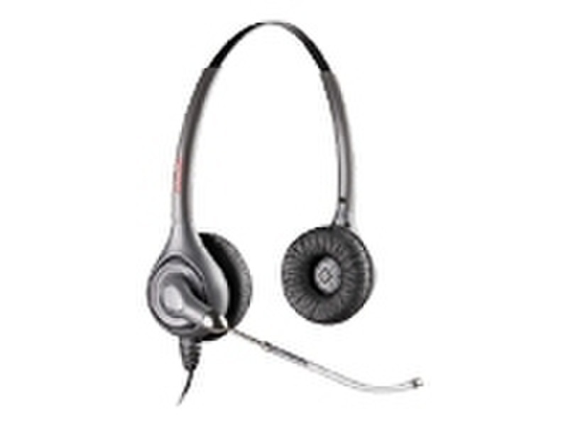 Plantronics Supra Elite Binaural AH460 Binaural Schwarz Headset