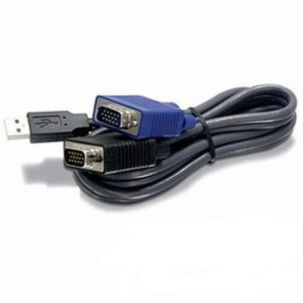 Belkin F1D9015B06 1.8m Black KVM cable