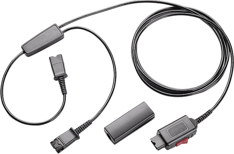 Plantronics Y-Splitter Adapter Черный кабельный разъем/переходник