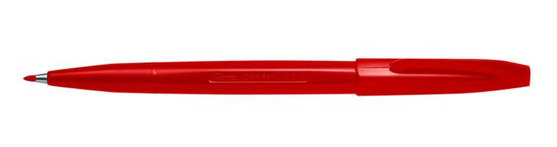 Pentel Sign Pen Fine Красный 12шт капиллярная ручка