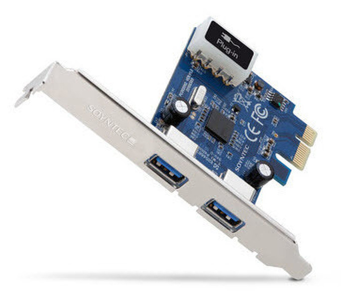 Soyntec PCI-Express USB3.0 Внутренний USB 3.0 интерфейсная карта/адаптер