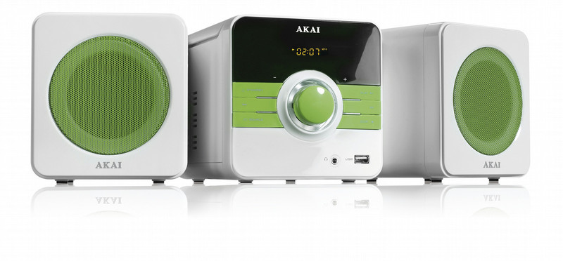 Akai AMD02 Micro set 5Вт Зеленый, Белый