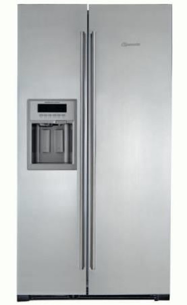 Bauknecht KSN 581 A+ IN freestanding 505L A+ Stainless steel side-by-side refrigerator