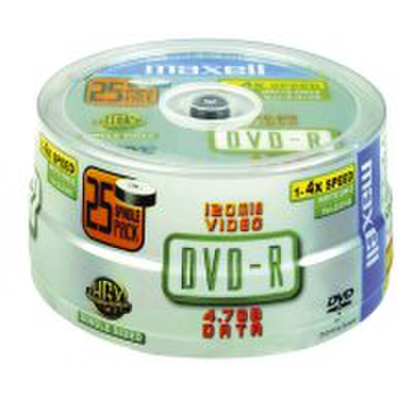 Maxell DVD-R 4.7GB 8x Spindle 25pk 4.7GB 25Stück(e)