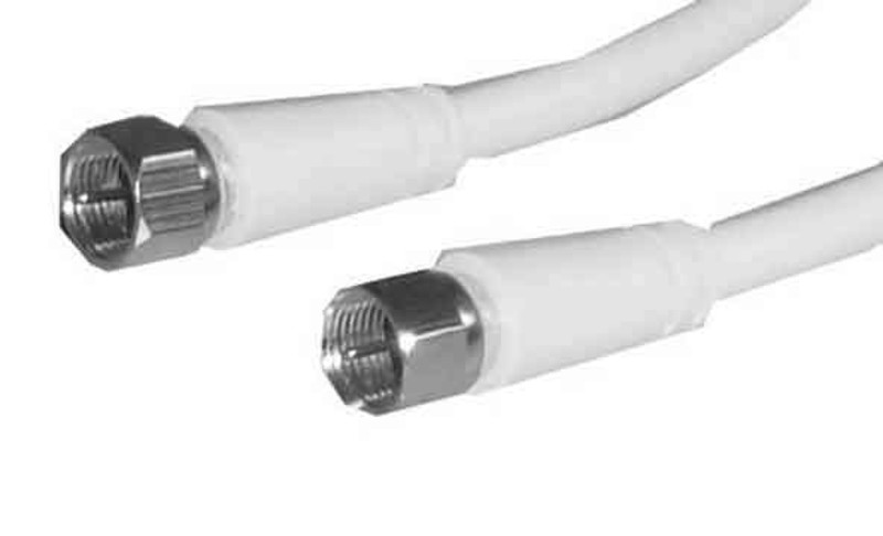 Preisner FS-FS150 1.5м F F Белый коаксиальный кабель