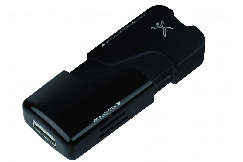 Perfect Choice PC-171614 USB 2.0 Черный устройство для чтения карт флэш-памяти